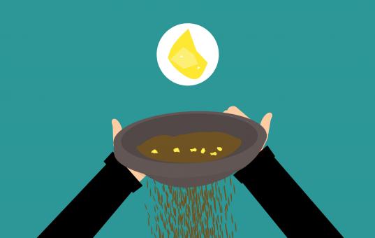Free Stock Photo of Pan for Gold