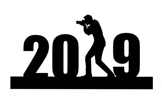 Free Stock Photo of Photographer 2019 Silhouette