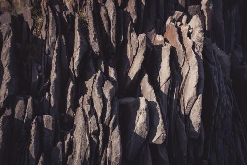 Free Stock Photo of Layered Rock Formation Surface