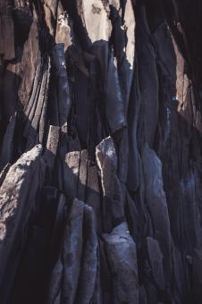 Free Stock Photo of Layered Rock Formation Texture