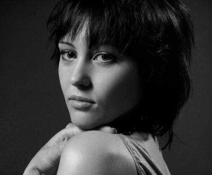 Free Stock Photo of Short Haired Woman Portrait