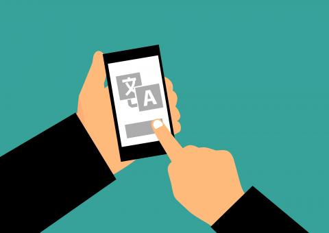 Free Stock Photo of Translation Application
