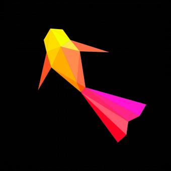 Free Stock Photo of Polygonal Fish