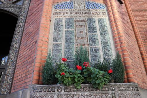 Free Stock Photo of 1st World War memorial in a church