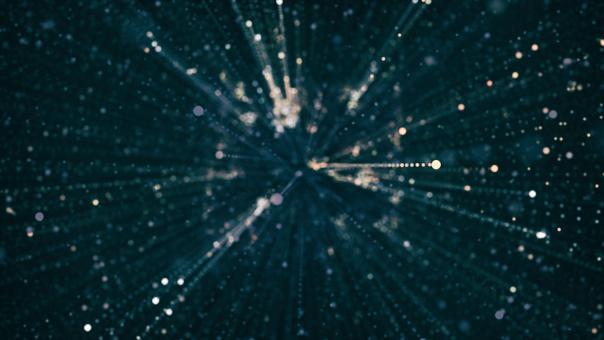 Free Stock Photo of Abstract digital background with particles