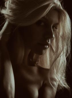 Free Stock Photo of Female Portrait - Model Looking at the Camera
