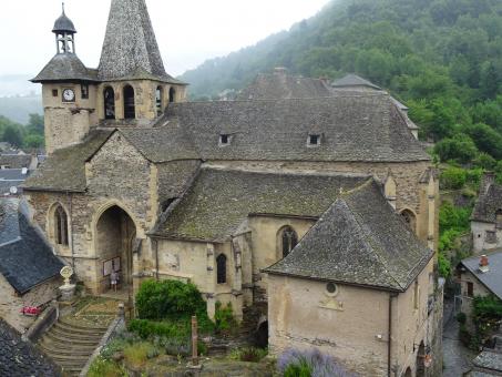 Free Stock Photo of Grey schiste thick tiles on the roof, a real marve !