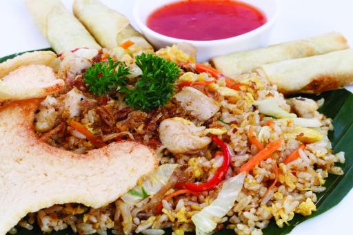 Free Stock Photo of Fried Rice Spicy Dish