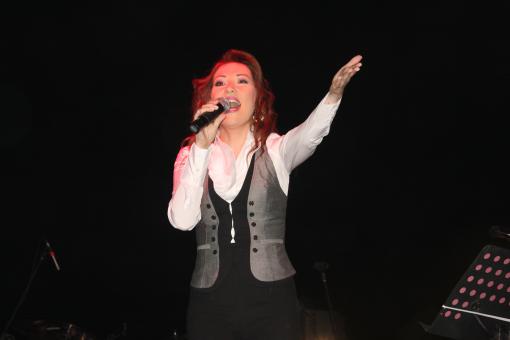 Free Stock Photo of Woman Singer at Festival