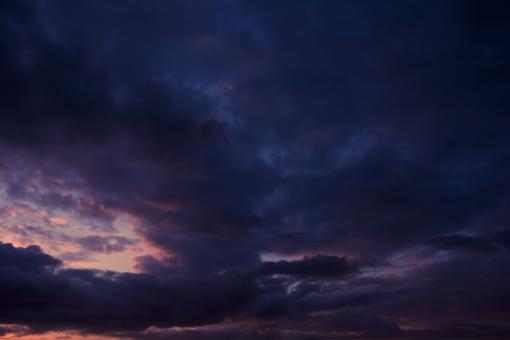 Free Stock Photo of Dark Blue Sky