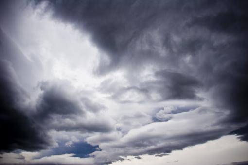 Free Stock Photo of Light and Blue Cloudy Sky
