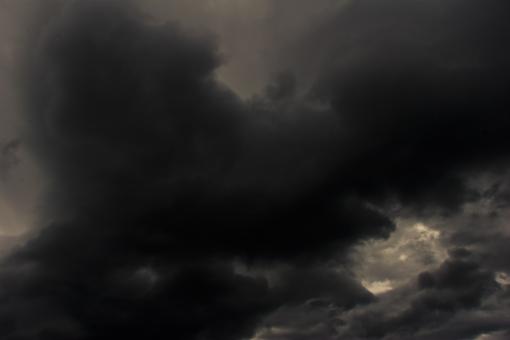 Free Stock Photo of Dark Clouds in the Sky