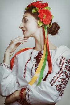 Free Stock Photo of Ukrainian Girl Portrait