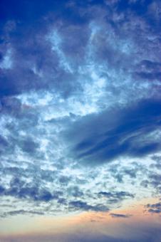 Free Stock Photo of Abstract Cloudy Skies