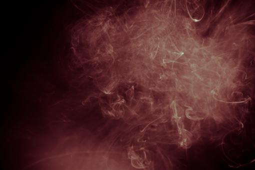 Free Stock Photo of Red Abstract Smoke on Black