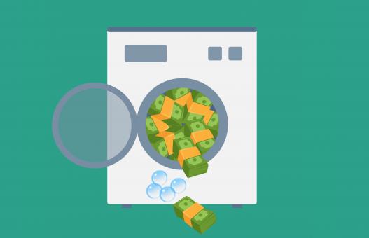 Free Stock Photo of Money Laundering