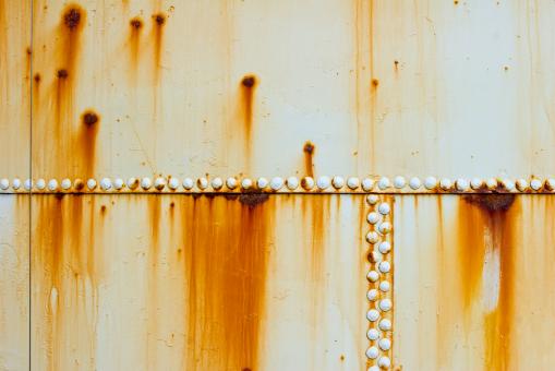 Free Stock Photo of Rusted Metallic Container