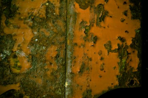 Free Stock Photo of Orange Rusted Metal Surface