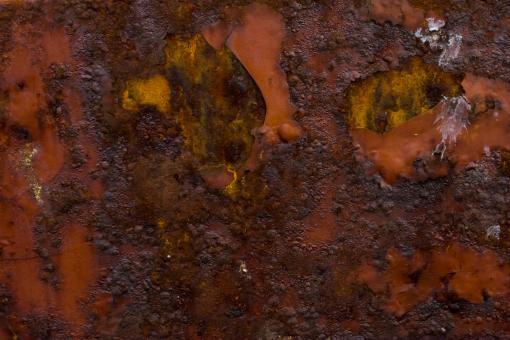 Free Stock Photo of Dark Corroded Metal Surface