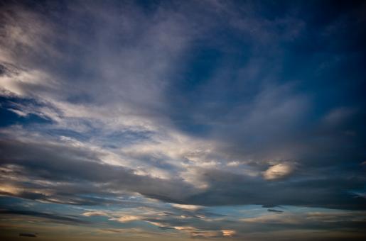 Free Stock Photo of Evening Sky Background