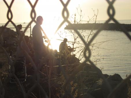 Free Stock Photo of Fishing in the Afternoon