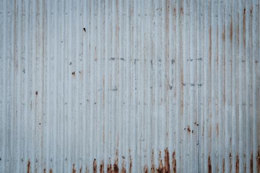 Free Stock Photo of Old Corrugated Metal Texture