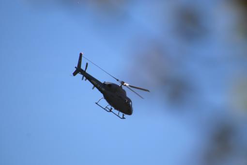 Free Stock Photo of Army chopper on duty