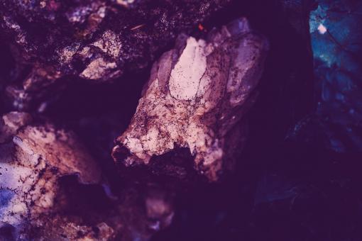 Free Stock Photo of Violet Rock Crystal Background
