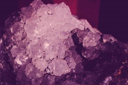 Free Stock Photo of Violet Rock Crystal Texture