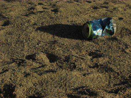 Free Stock Photo of Abandoned Soda Can