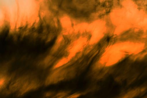 Free Stock Photo of Black and orange sky background