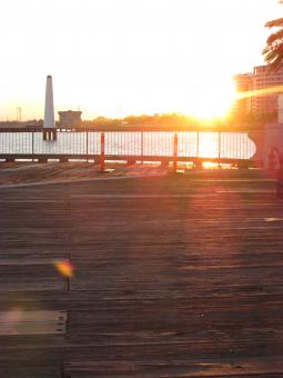 Free Stock Photo of Sunset at St. Kilda pier