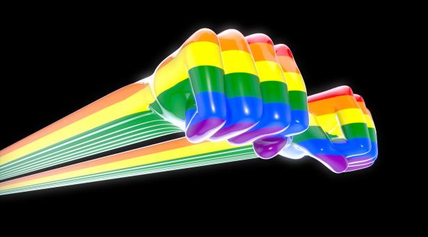 Free Stock Photo of Gay fists