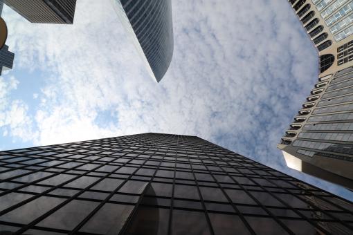 Free Stock Photo of High-rise Buildings