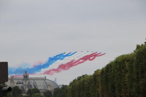 Free Stock Photo of Airplanes during military parade