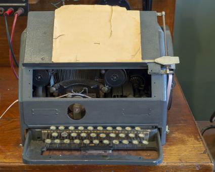 Free Stock Photo of Old Typewriter