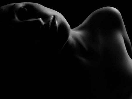 Free Stock Photo of Dark Sensual Woman Portrait