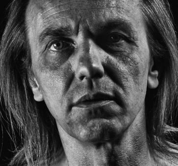 Free Stock Photo of Male Portrait in Black and White