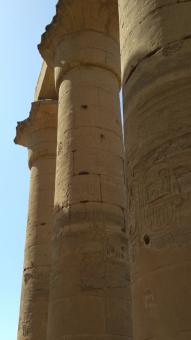 Free Stock Photo of Luxor Ancient Pillars