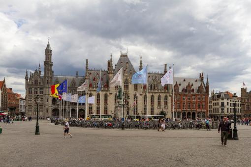 Free Stock Photo of Bruges City Center