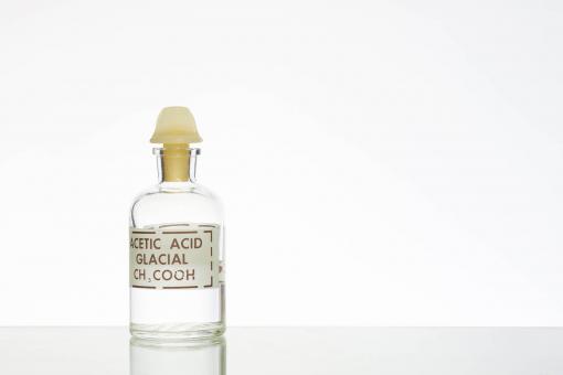 Free Stock Photo of Bottle of Acetic Acid