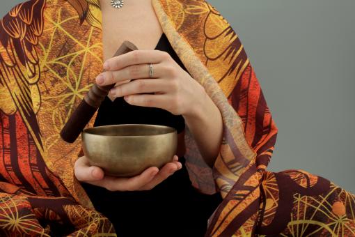Free Stock Photo of Tibetan Singing Bowl Meditation