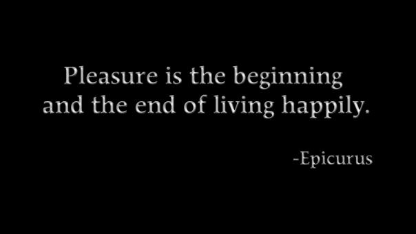 Free Stock Photo of Pleasure is the beginning and the end of living happily