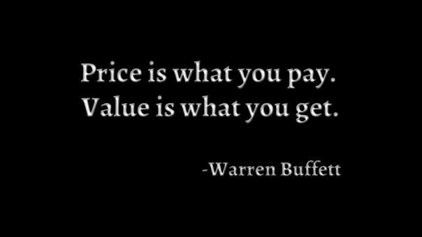 Free Stock Photo of Price is what you pay - Value is what you get