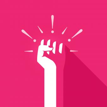 Free Stock Photo of Fist - Power to the People - Uprising