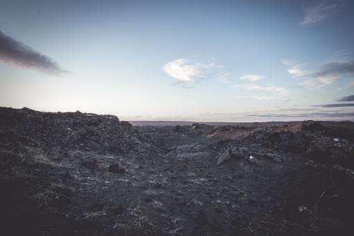 Free Stock Photo of Lunar Like Landscape in Iceland