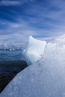 Free Stock Photo of Ice and Sea - Glacier Lagoon