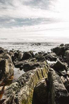 Free Stock Photo of Rocky Shore at Akranes - Iceland