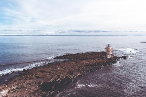 Free Stock Photo of Old Lighthouse of Akranes, Iceland