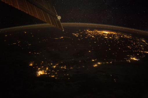 Free Stock Photo of Earth at Night - South Africa